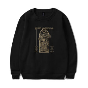 Bad Omens Haunted King Girls Crewneck Sweatshirt Front