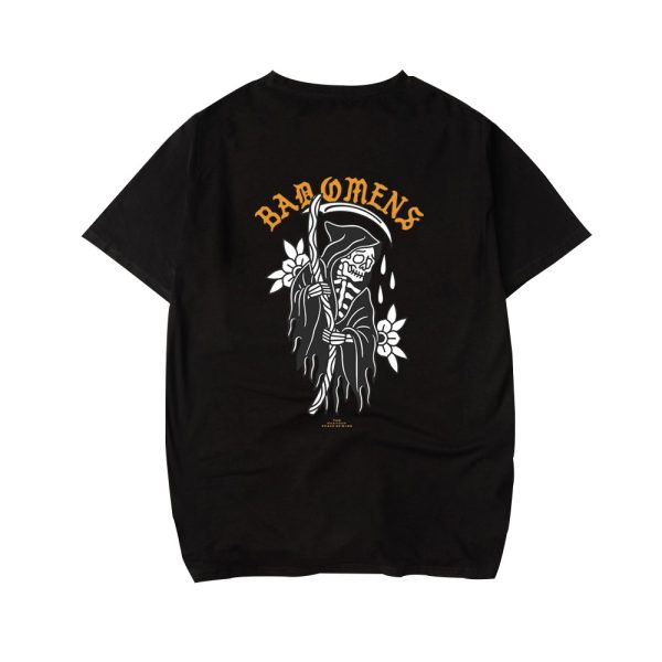 Bad Omens - Gold Reaper Tee Back
