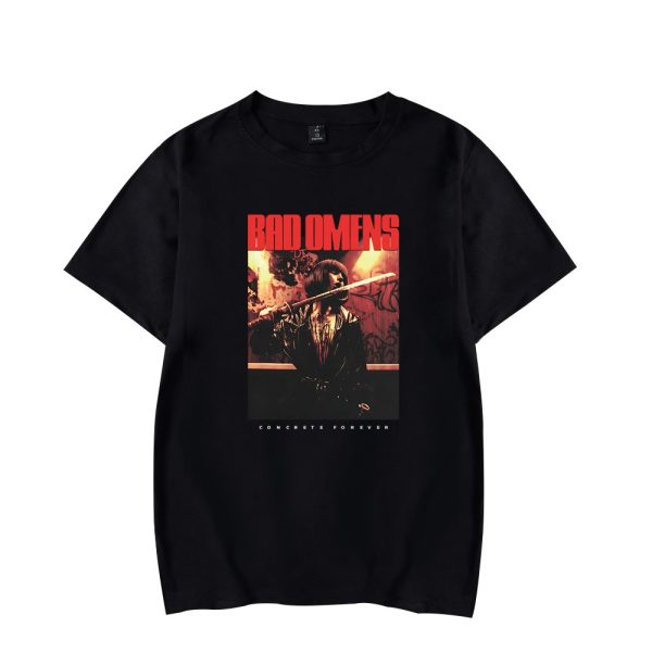 Bad Omens - Concrete Tour Tee Front