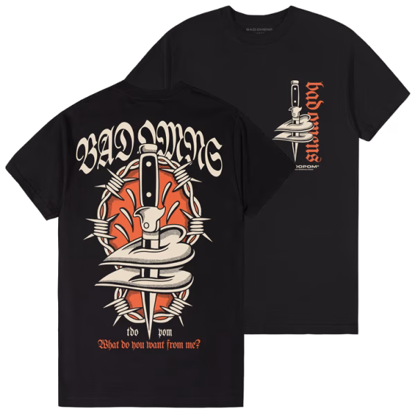 Bad Omens - Love Killer Tee Front and Back