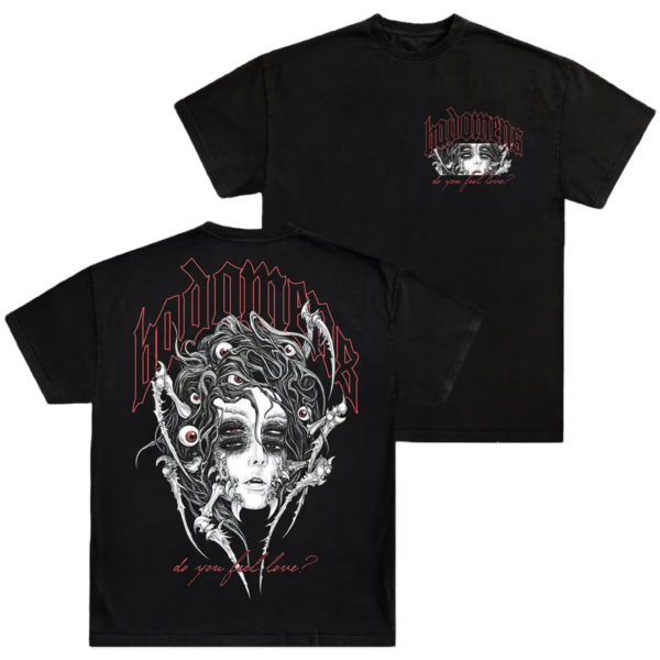 Bad Omens - Spider Lady Tee Front and Back